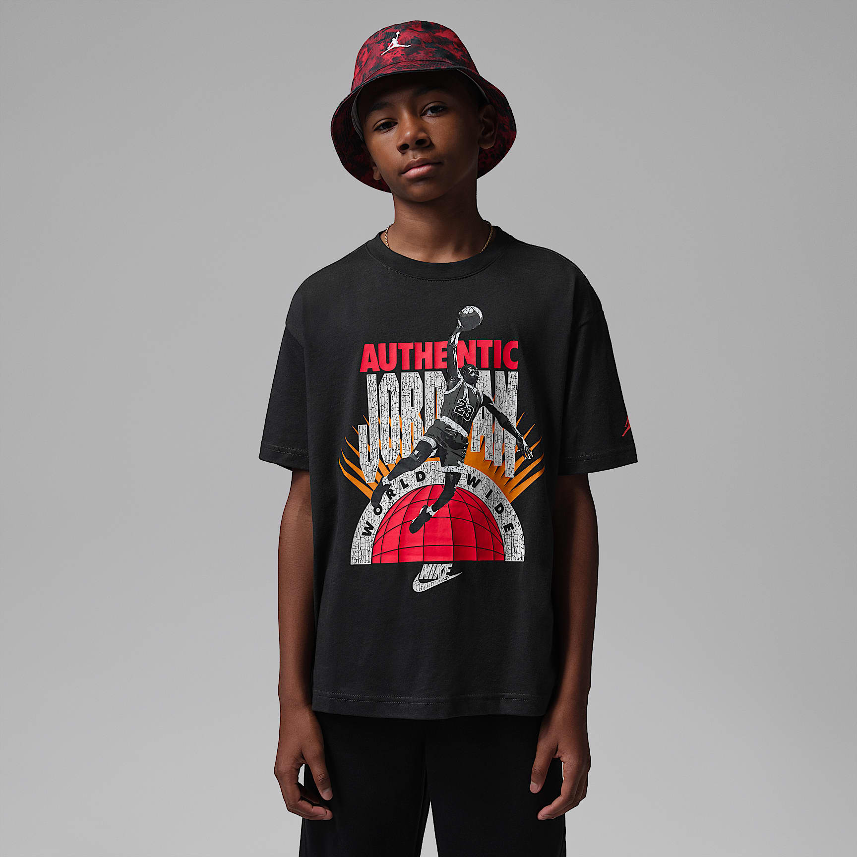 Jordan Big Kids' Authentic Jordan T-Shirt. Nike.com